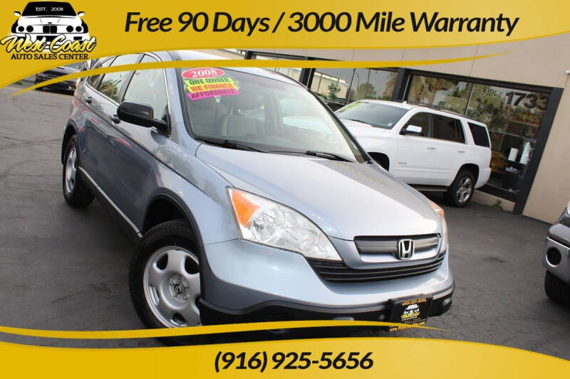 2008 Honda CR-V for sale at West Coast Auto Sales Center in Sacramento CA