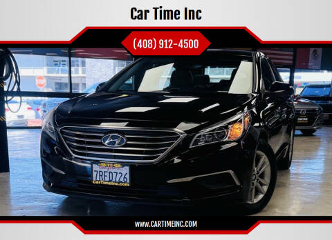 2016 Hyundai Sonata for sale at Car Time Inc in San Jose CA
