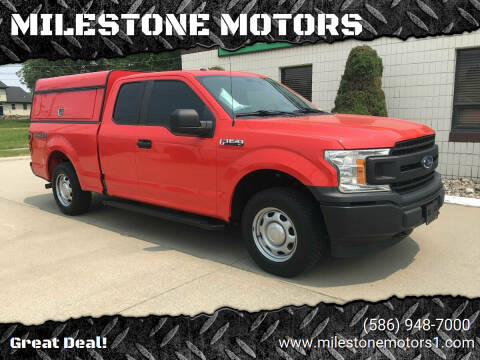 2019 Ford F-150 for sale at MILESTONE MOTORS in Chesterfield MI