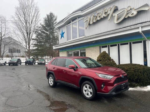 2021 Toyota RAV4 Hybrid for sale at Nicky D's in Easthampton MA