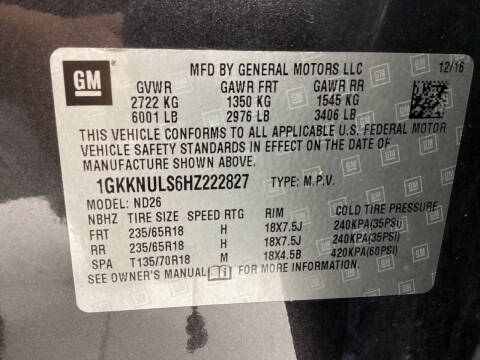 2017 GMC Acadia SLT-1