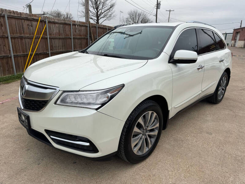 2015 Acura MDX for sale at Tex-Mex Auto Sales LLC in Lewisville TX