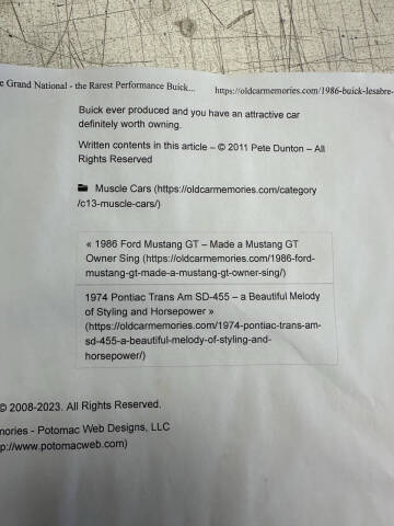 1986 Buick LeSabre Custom