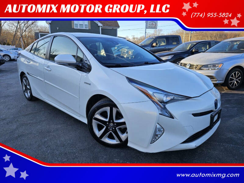 2016 Toyota Prius for sale at AUTOMIX MOTOR GROUP, LLC in Swansea MA