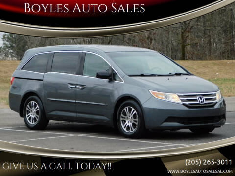 2011 Honda Odyssey for sale at Boyles Auto Sales in Jasper AL