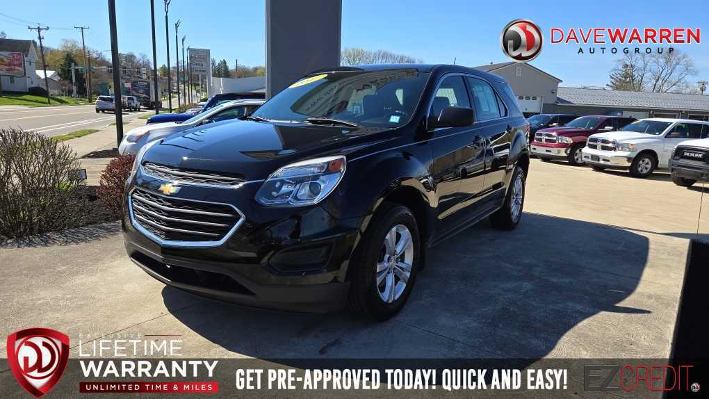 2017 Chevrolet Equinox for sale at Dave Warren Used Car Super Center in Westfield, NY