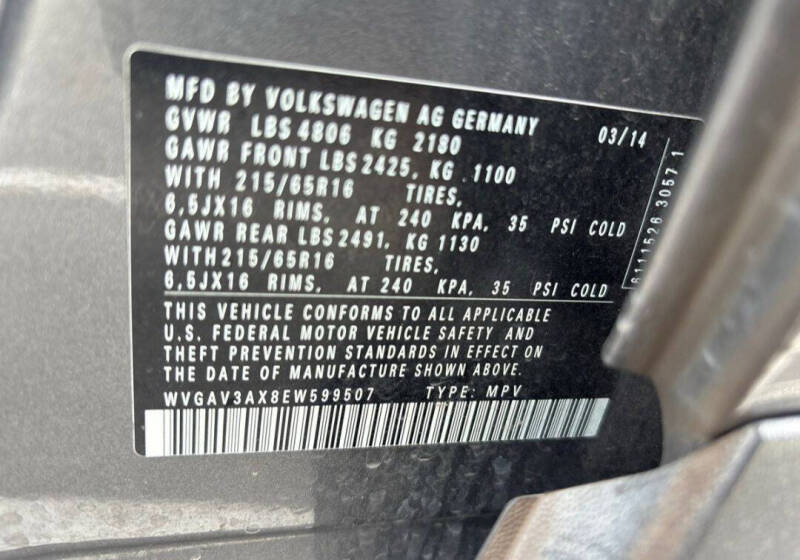 2014 Volkswagen Tiguan S