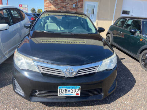 2012 Toyota Camry for sale at Northtown Auto Sales in Spring Lake MN