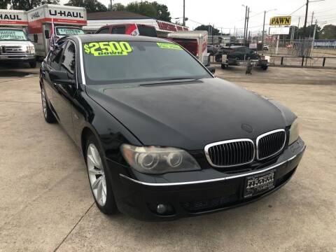 2008 BMW 7 Series for sale at RAW FINANCIAL in Houston TX