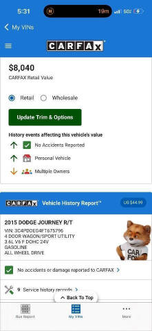 2015 Dodge Journey R/T