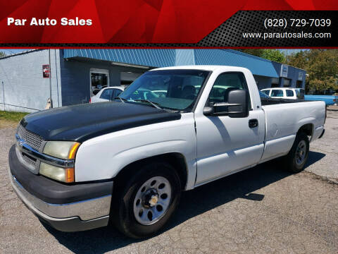 2005 Chevrolet Silverado 1500 for sale at Par Auto Sales in Granite Falls NC