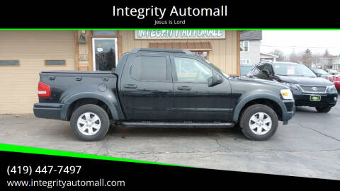 2008 Ford Explorer Sport Trac for sale at Integrity Automall in Tiffin OH
