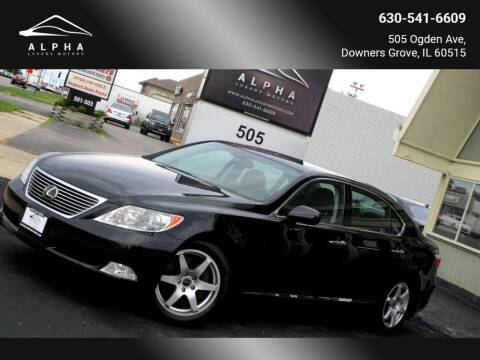 2009 Lexus LS 460 for sale at Alpha Luxury Motors in Downers Grove IL