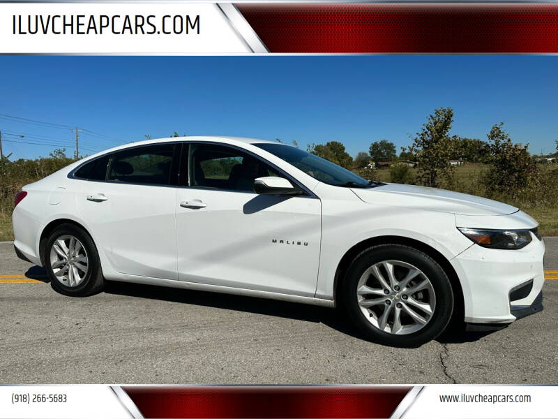 2018 Chevrolet Malibu for sale at ILUVCHEAPCARS.COM in Tulsa OK