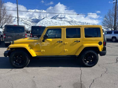 2015 Jeep Wrangler Unlimited for sale at REVOLUTIONARY AUTO in Lindon UT