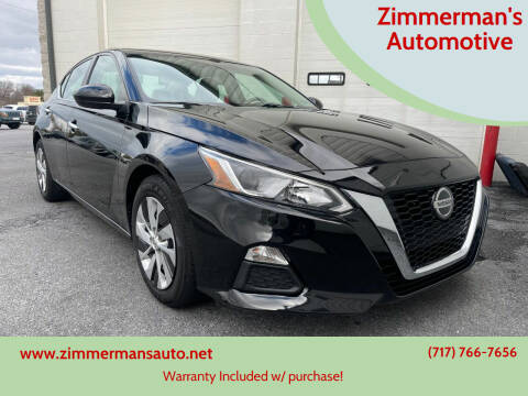 2020 Nissan Altima for sale at Zimmerman's Automotive in Mechanicsburg PA