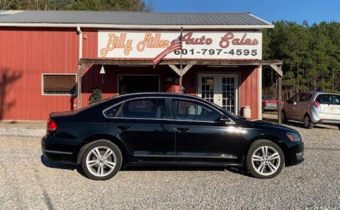 2012 Volkswagen Passat for sale at Billy Miller Auto Sales in Mount Olive MS