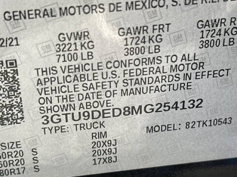 2021 GMC Sierra 1500