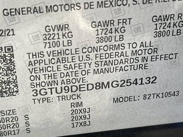 2021 GMC Sierra 1500