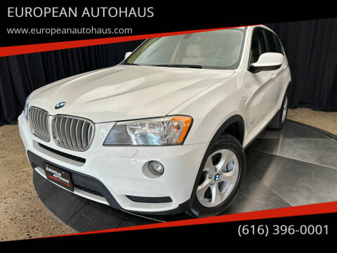 2011 BMW X3 for sale at EUROPEAN AUTOHAUS in Holland MI