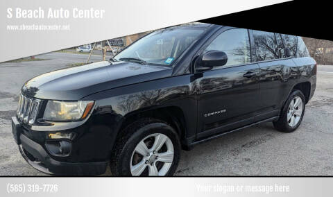 2014 Jeep Compass for sale at S Beach Auto Center in Leicester NY