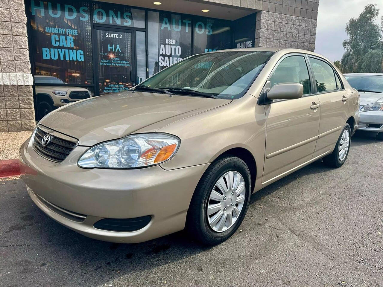 2007 Toyota Corolla for sale at HUDSONS AUTOS in Gilbert, AZ