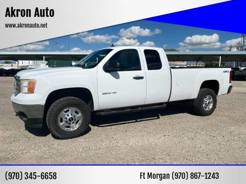 2012 GMC Sierra 2500HD for sale at Akron Auto in Akron CO