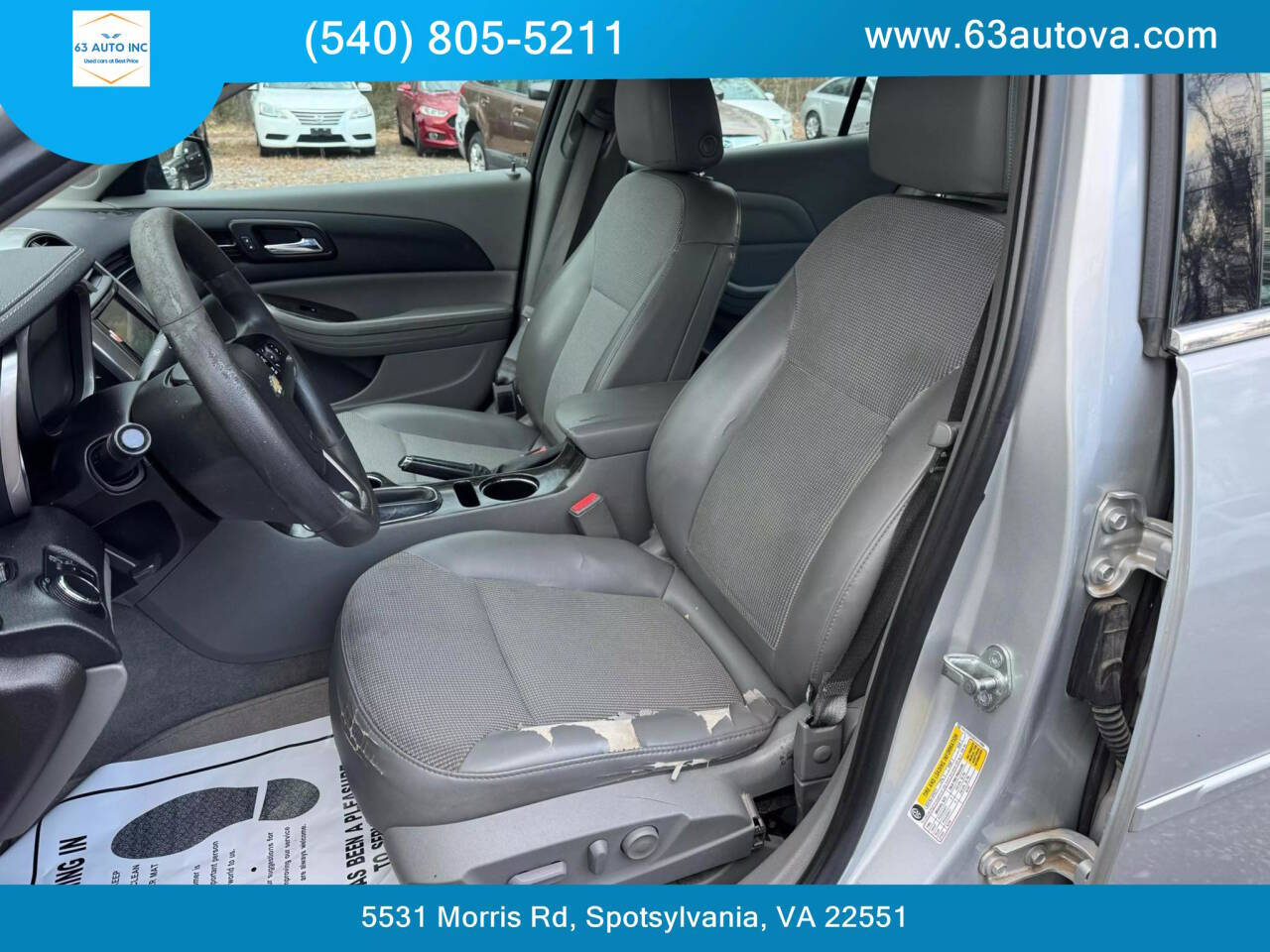 2014 Chevrolet Malibu for sale at 63 Auto Inc in Spotsylvania, VA