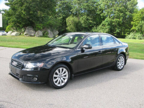 2012 Audi A4 for sale at The Car Vault in Holliston MA