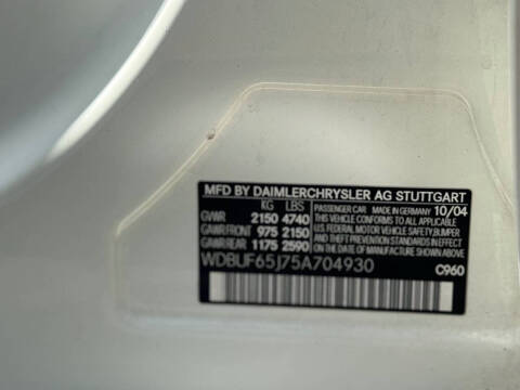 2005 Mercedes-Benz E-Class E 320