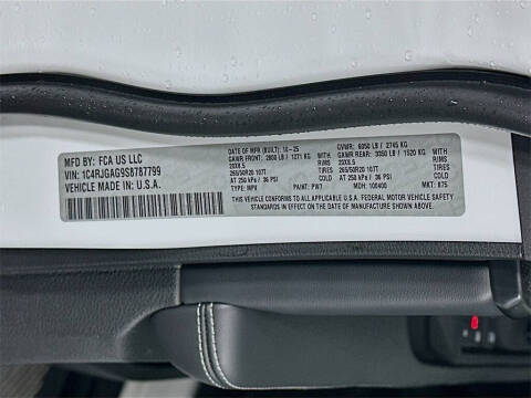 2025 Jeep Grand Cherokee Altitude X