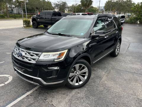 2018 Ford Explorer for sale at MITCHELL MOTOR CARS in Fort Lauderdale FL