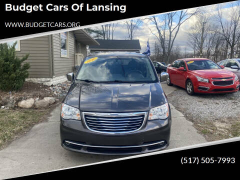 2016 Chrysler Town and Country for sale at Budget Cars Of Lansing in Lansing MI