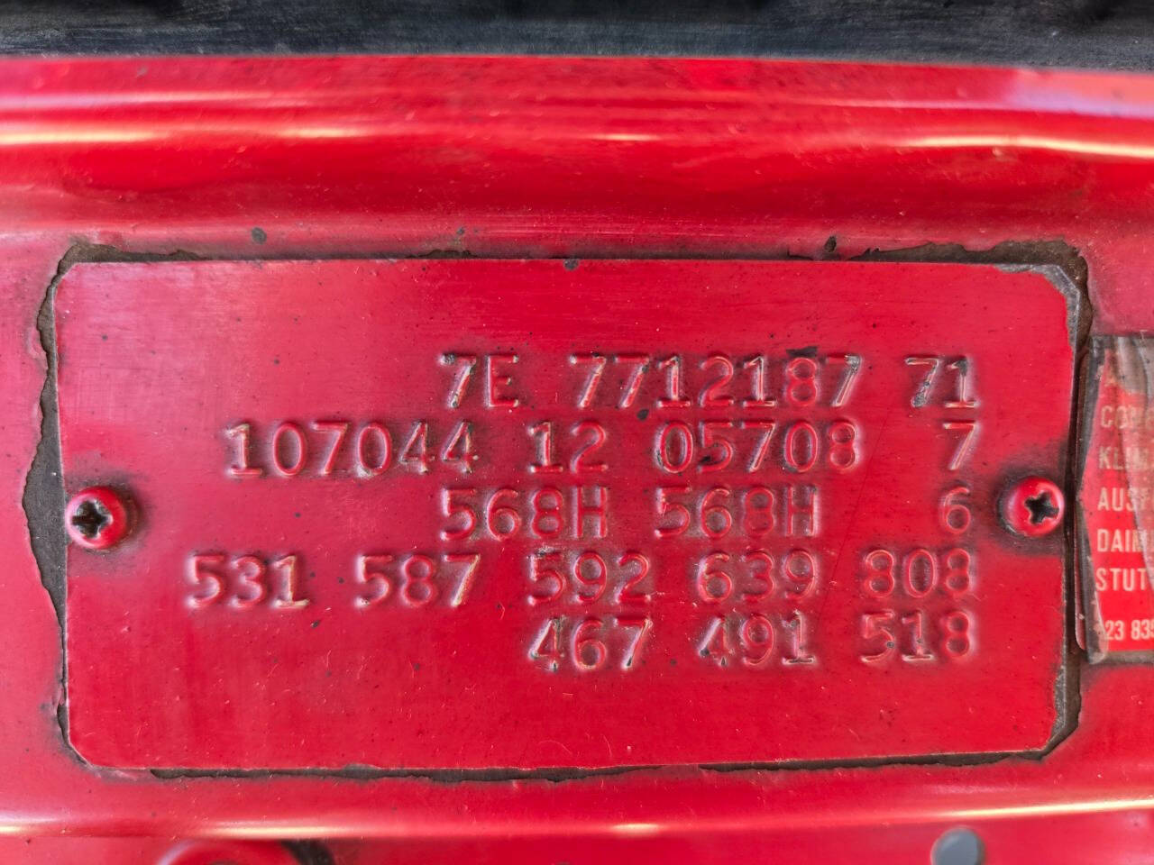 1978 Mercedes-Benz 450-Class 180