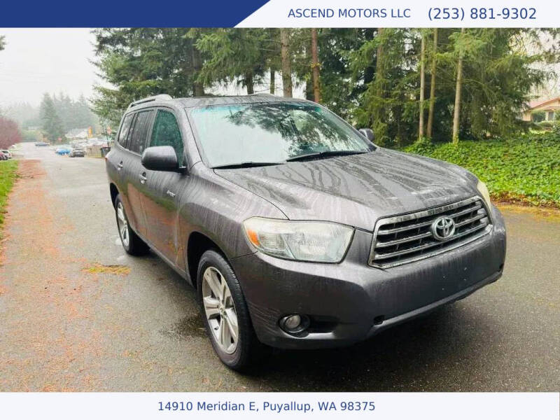 2008 Toyota Highlander Sport