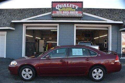 2008 Chevrolet Impala for sale at Quality Pre-Owned Automotive in Cuba MO