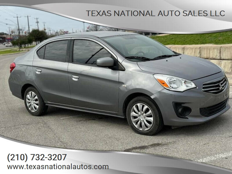 2019 Mitsubishi Mirage G4 for sale at Texas National Auto Sales LLC in San Antonio TX