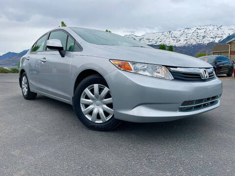 2012 Honda Civic for sale at auto club in Lindon UT