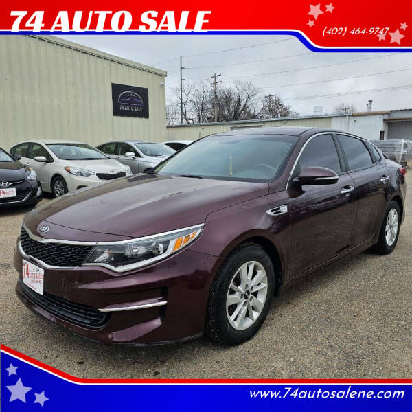 2016 Kia Optima for sale at 74 AUTO SALE in Lincoln NE