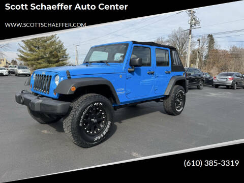 2011 Jeep Wrangler Unlimited for sale at Scott Schaeffer Auto Center in Birdsboro PA