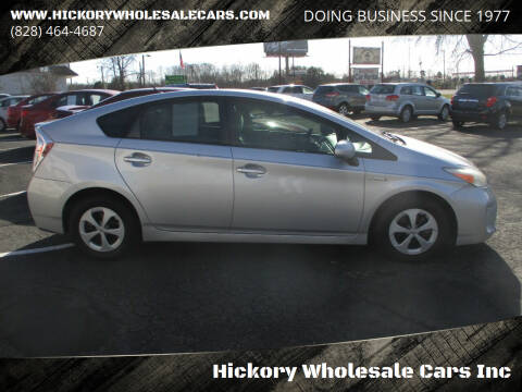 2013 Toyota Prius for sale at Hickory Wholesale Cars Inc in Newton NC