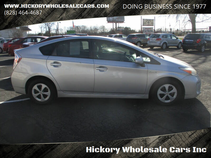 2013 Toyota Prius for sale at Hickory Wholesale Cars Inc in Newton NC