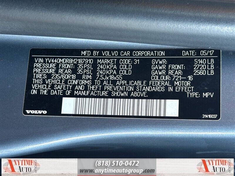 2017 Volvo XC60 T5 Dynamic