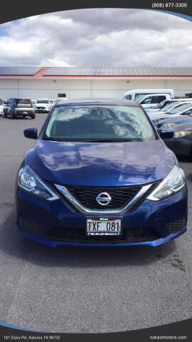 2019 Nissan Sentra for sale at No Ka Oi Motors in Kahului HI
