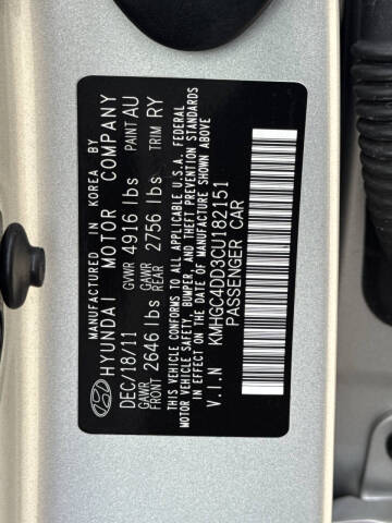 2012 Hyundai Genesis 3.8L V6