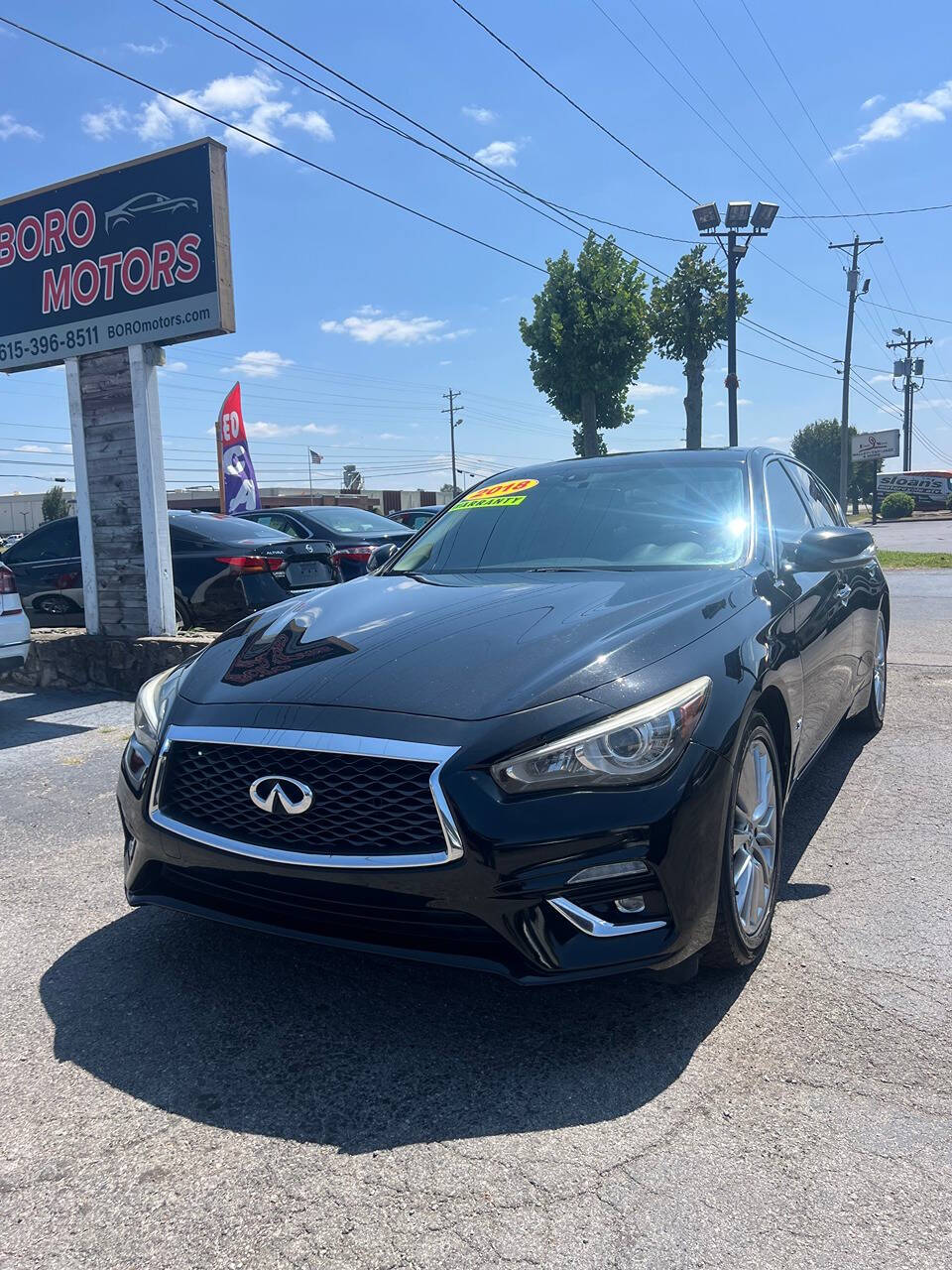 2018 INFINITI Q50 for sale at Boro Motors in Murfreesboro, TN