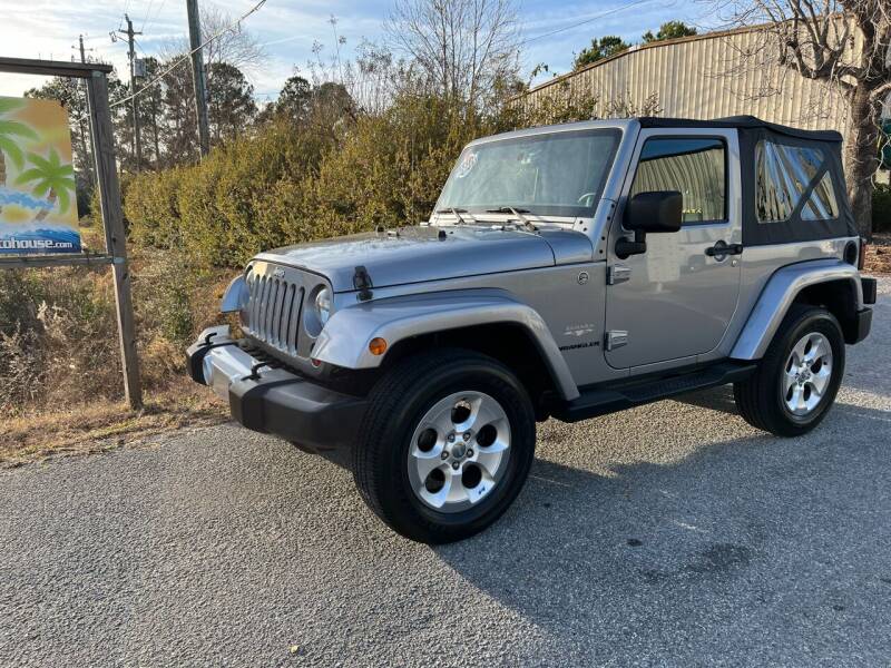 2013 Jeep Wrangler for sale at Hooper's Auto House LLC in Wilmington NC