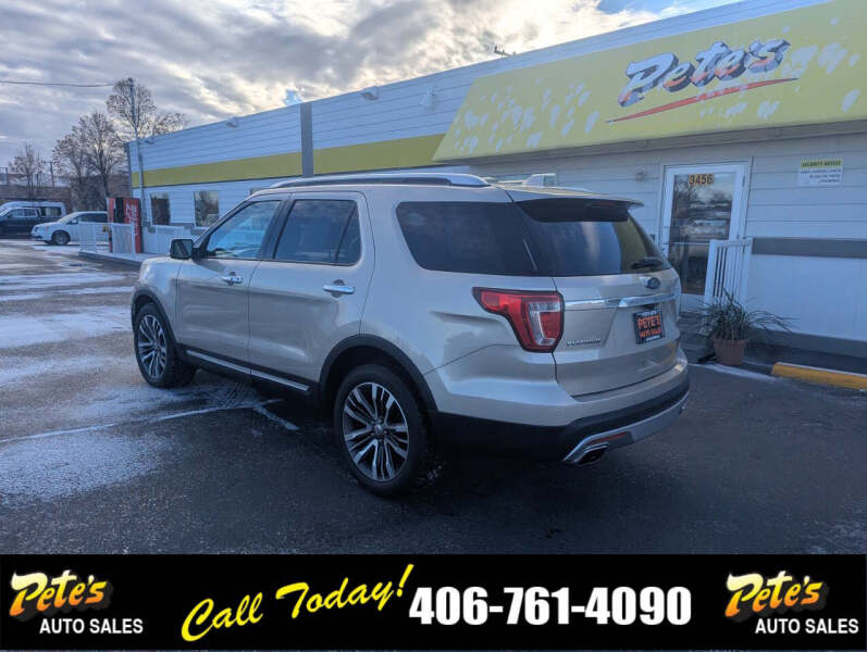 2017 Ford Explorer Platinum