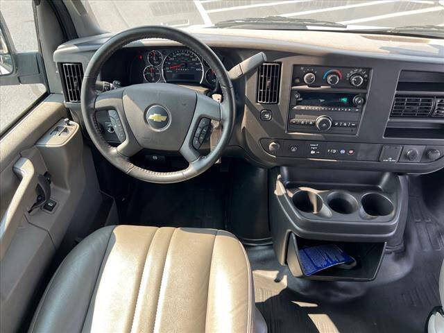 Used 2023 Chevrolet Express Passenger LS with VIN 1GAZGNFP7P1130374 for sale in Wood River, IL