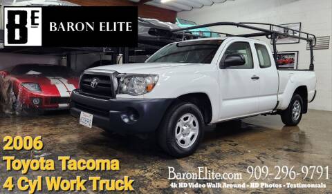 2006 Toyota Tacoma for sale at Baron Elite in Upland CA